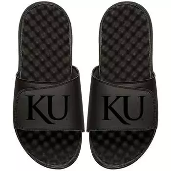 Шлепанцы ISlide Kansas Jayhawks, черный