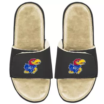 Шлепанцы ISlide Kansas Jayhawks, черный