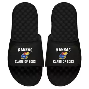 Шлепанцы ISlide Kansas Jayhawks, черный