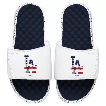 Шлепанцы ISlide Los Angeles Dodgers, белый