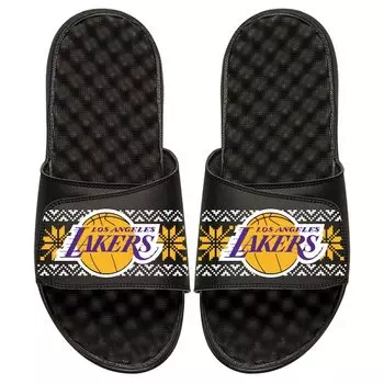 Шлепанцы ISlide Los Angeles Lakers, черный