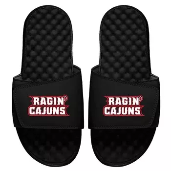 Шлепанцы ISlide Louisiana Ragin Cajuns, черный