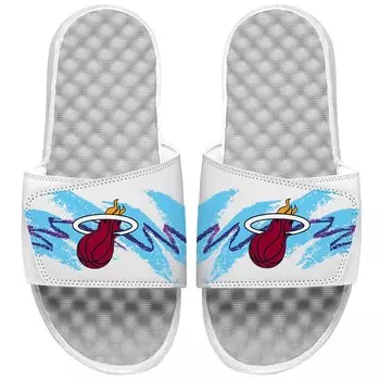 Шлепанцы ISlide Miami Heat, белый