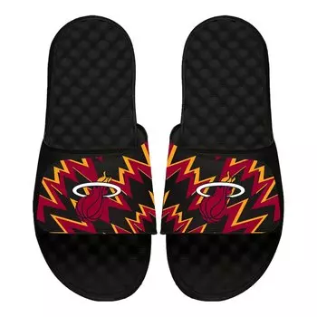 Шлепанцы ISlide Miami Heat, черный
