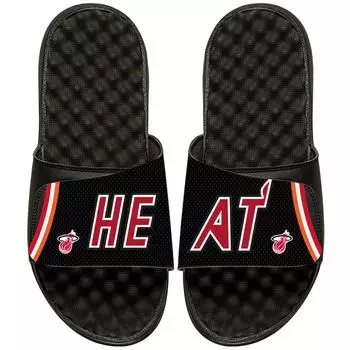 Шлепанцы ISlide Miami Heat, черный