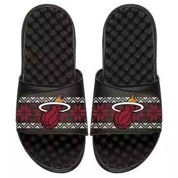 Шлепанцы ISlide Miami Heat, черный