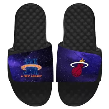 Шлепанцы ISlide Miami Heat, черный