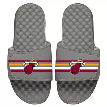 Шлепанцы ISlide Miami Heat, серый