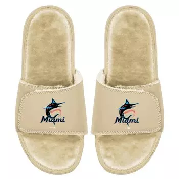 Шлепанцы ISlide Miami Marlins, загар