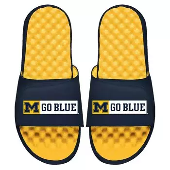 Шлепанцы ISlide Michigan Wolverines, нави