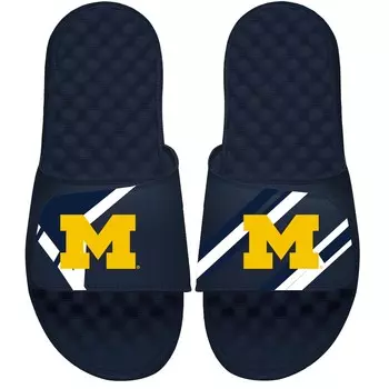 Шлепанцы ISlide Michigan Wolverines, нави