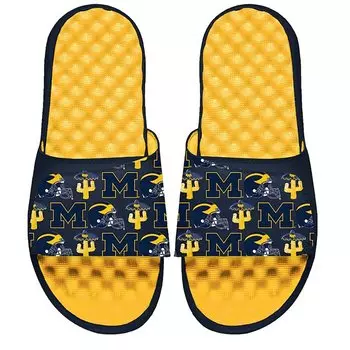 Шлепанцы ISlide Michigan Wolverines, нави