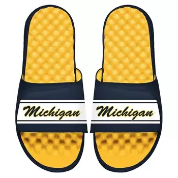 Шлепанцы ISlide Michigan Wolverines, нави