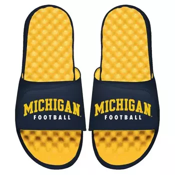 Шлепанцы ISlide Michigan Wolverines, нави