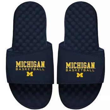 Шлепанцы ISlide Michigan Wolverines, нави