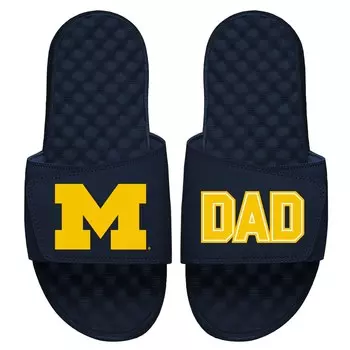 Шлепанцы ISlide Michigan Wolverines, нави