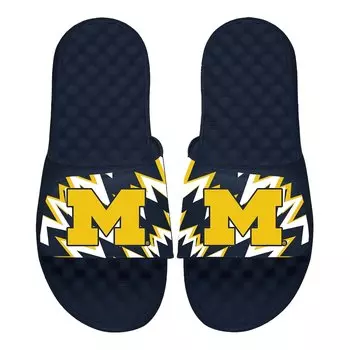 Шлепанцы ISlide Michigan Wolverines, нави