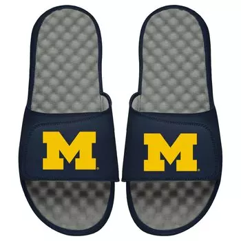 Шлепанцы ISlide Michigan Wolverines, нави