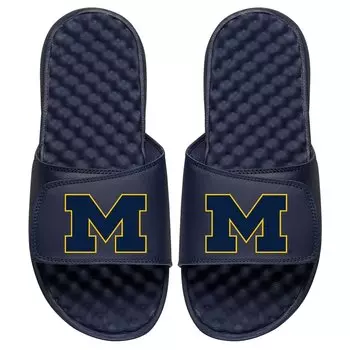 Шлепанцы ISlide Michigan Wolverines, нави