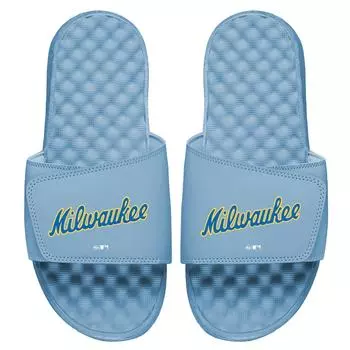 Шлепанцы ISlide Milwaukee Brewers, синий
