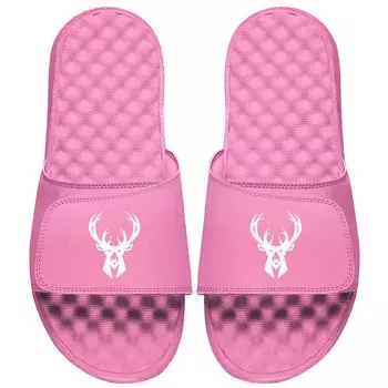 Шлепанцы ISlide Milwaukee Bucks, розовый