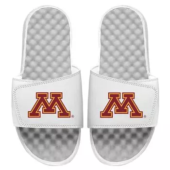 Шлепанцы ISlide Minnesota Golden Gophers, белый