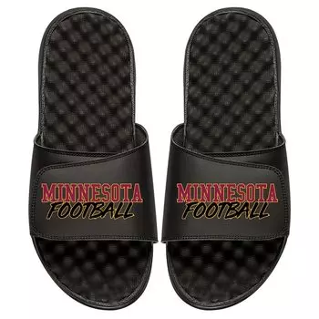 Шлепанцы ISlide Minnesota Golden Gophers, черный
