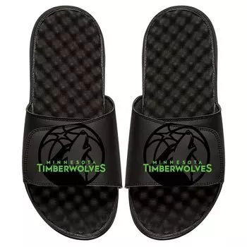 Шлепанцы ISlide Minnesota Timberwolves, черный