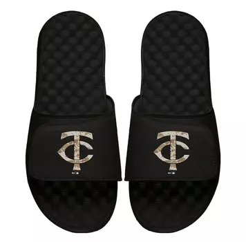 Шлепанцы ISlide Minnesota Twins, черный