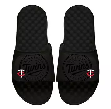 Шлепанцы ISlide Minnesota Twins, черный
