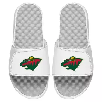 Шлепанцы ISlide Minnesota Wild, белый