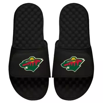 Шлепанцы ISlide Minnesota Wild, черный