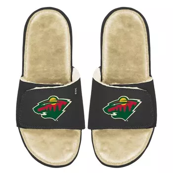 Шлепанцы ISlide Minnesota Wild, черный