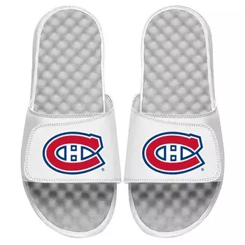 Шлепанцы ISlide Montreal Canadiens, белый