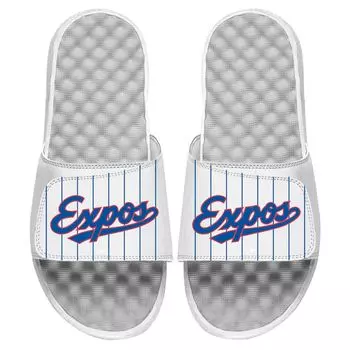 Шлепанцы ISlide Montreal Expos, белый