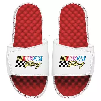 Шлепанцы ISlide Nascar Merchandise, белый