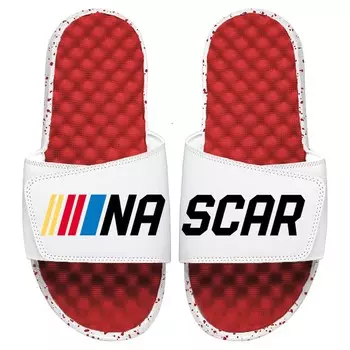 Шлепанцы ISlide Nascar Merchandise, белый