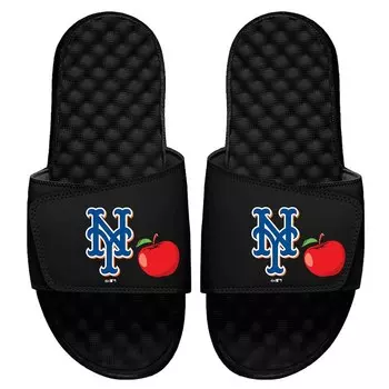 Шлепанцы ISlide New York Mets, черный
