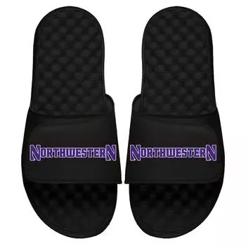 Шлепанцы ISlide Northwestern Wildcats, черный