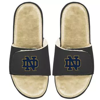 Шлепанцы ISlide Notre Dame Fighting Irish, черный