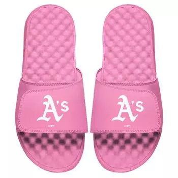 Шлепанцы ISlide Oakland Athletics, розовый