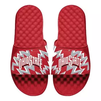 Шлепанцы ISlide Ohio State Buckeyes, алый