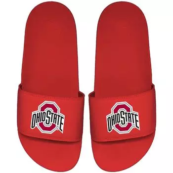 Шлепанцы ISlide Ohio State Buckeyes, алый