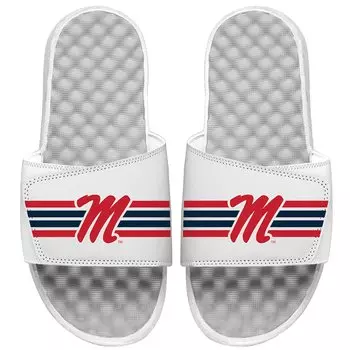 Шлепанцы ISlide Ole Miss Rebels, белый