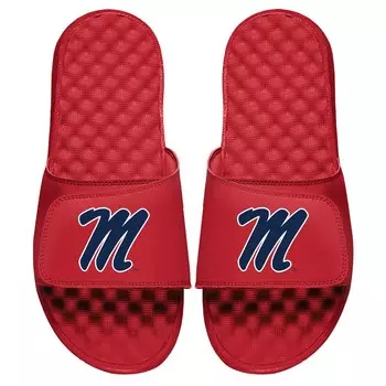 Шлепанцы ISlide Ole Miss Rebels, красный