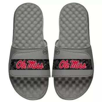 Шлепанцы ISlide Ole Miss Rebels, серый