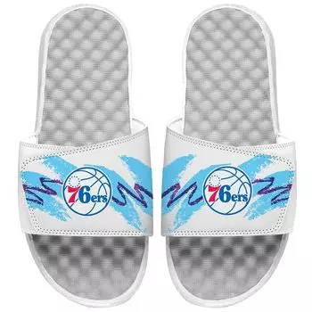 Шлепанцы ISlide Philadelphia 76Ers, белый