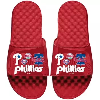 Шлепанцы ISlide Philadelphia Phillies, красный