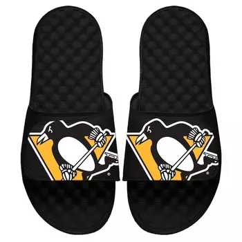 Шлепанцы ISlide Pittsburgh Penguins, черный