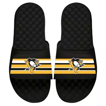 Шлепанцы ISlide Pittsburgh Penguins, черный
